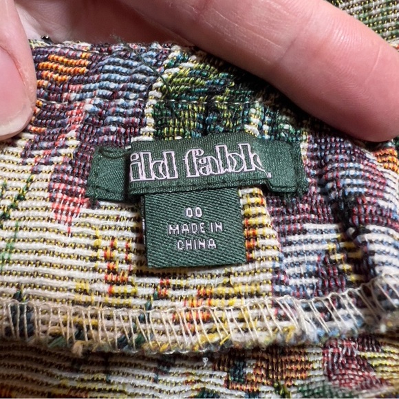 Wild Fable Coquette Romantic Floral Garden Mini Jacquard Tapestry Y2K Miniskirt - Picture 12 of 14